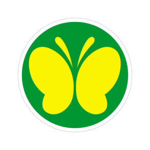 聴覚障害者標識(蝶マーク、蝶々マーク)