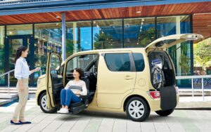 福祉車両スズキワゴンR助手席回転昇降シート