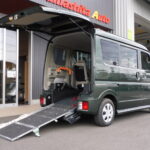 スロープがついた、NV100クリッパーリオ（日産）の福祉車両