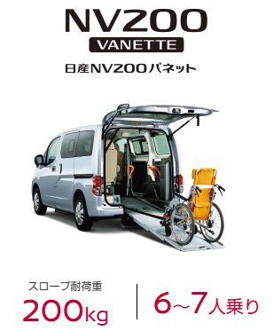 NV200車いすスロープ